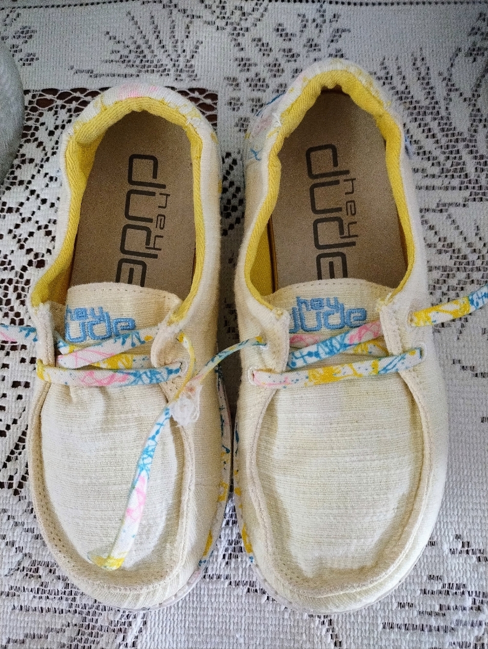 Hey Dude "Wendy" Sugar Vibe Casual Slip-On Shoes, Size 13
